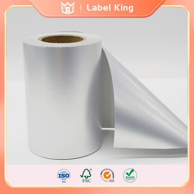 Silent silver self-adhesive, high-temperature resistant industrial sticker
