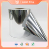 Coated Shiny Silver PET with Grid Backing Is Waterproof Oil-proof Anti-alcohol