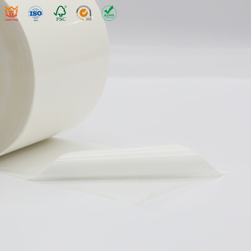 Transparent PE Self-Adhesive Film Application on Bottles