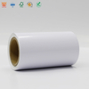 Shiny White PVC with Grid Backing Is Applied to Outdoor Advertising
